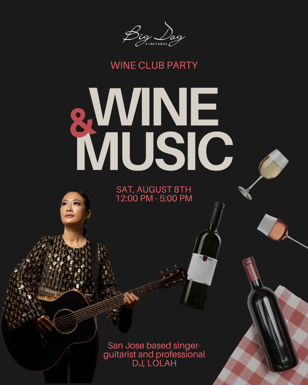 🍷 Wine Club Member Party | Saturday, August 8