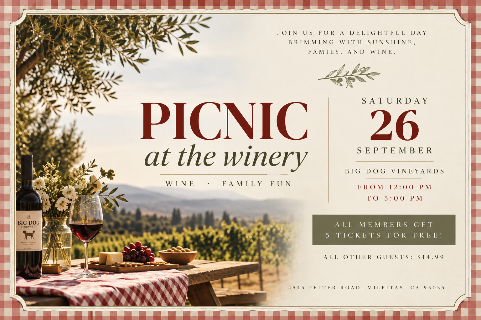 Monthly Family Picnic Day