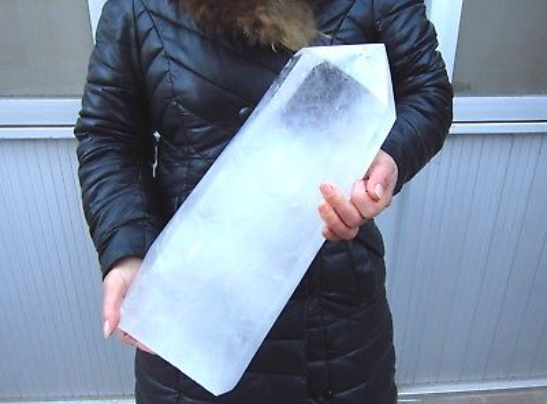 Very Large Clear Quartz Crystal