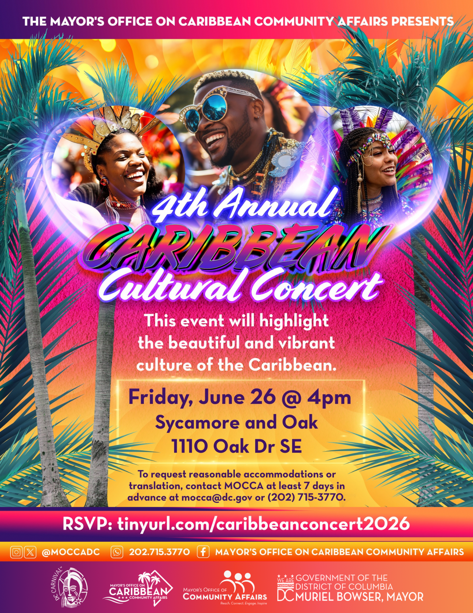 MOCCA Fourth Annual Caribbean Cultural Concert