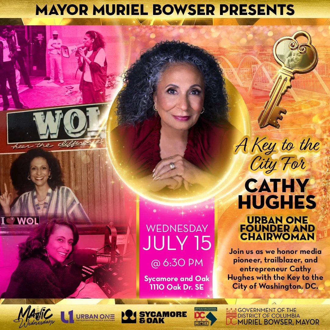 DC Honors a Legend: Celebrate Cathy Hughes at Majic Wednesdays