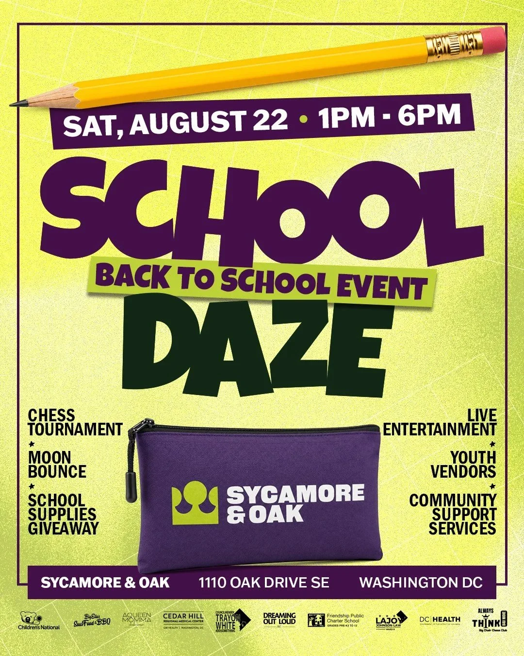 School Daze: Back To School Event