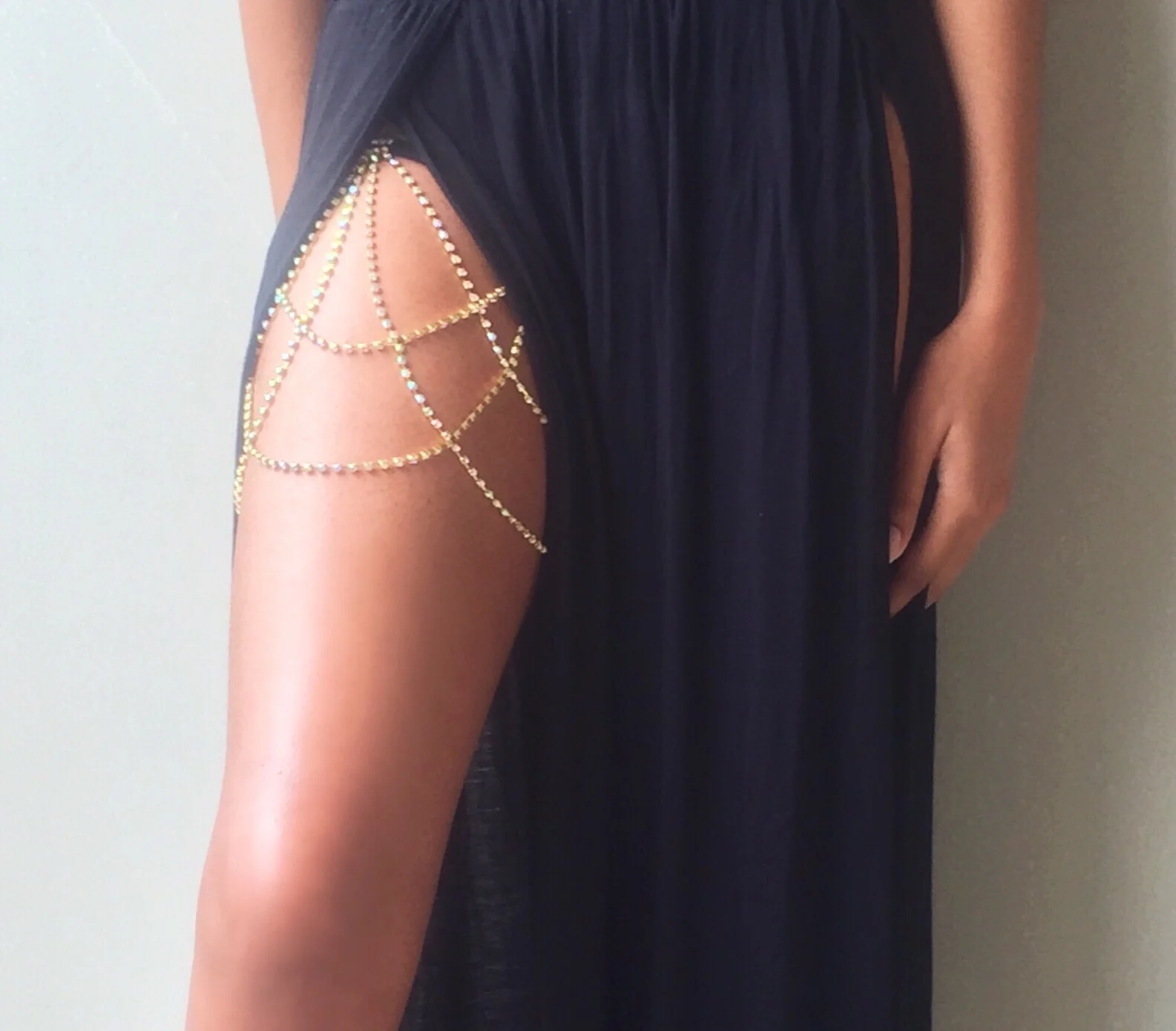 Crystal Thigh Jewelry | Thigh Chain