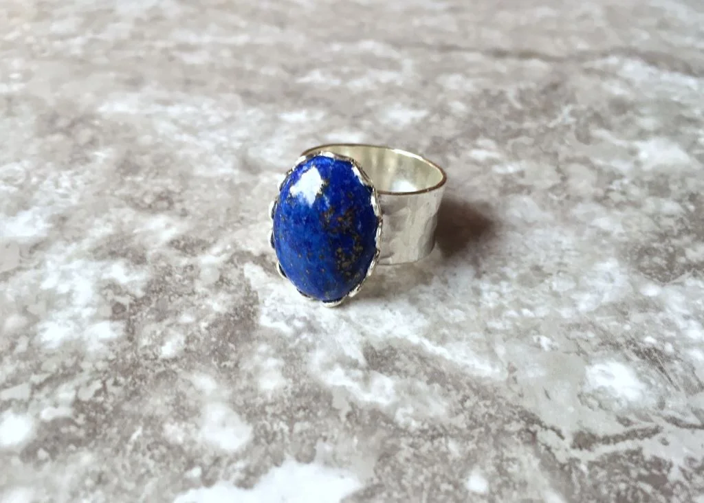 Raw Lapis Lazuli Ring