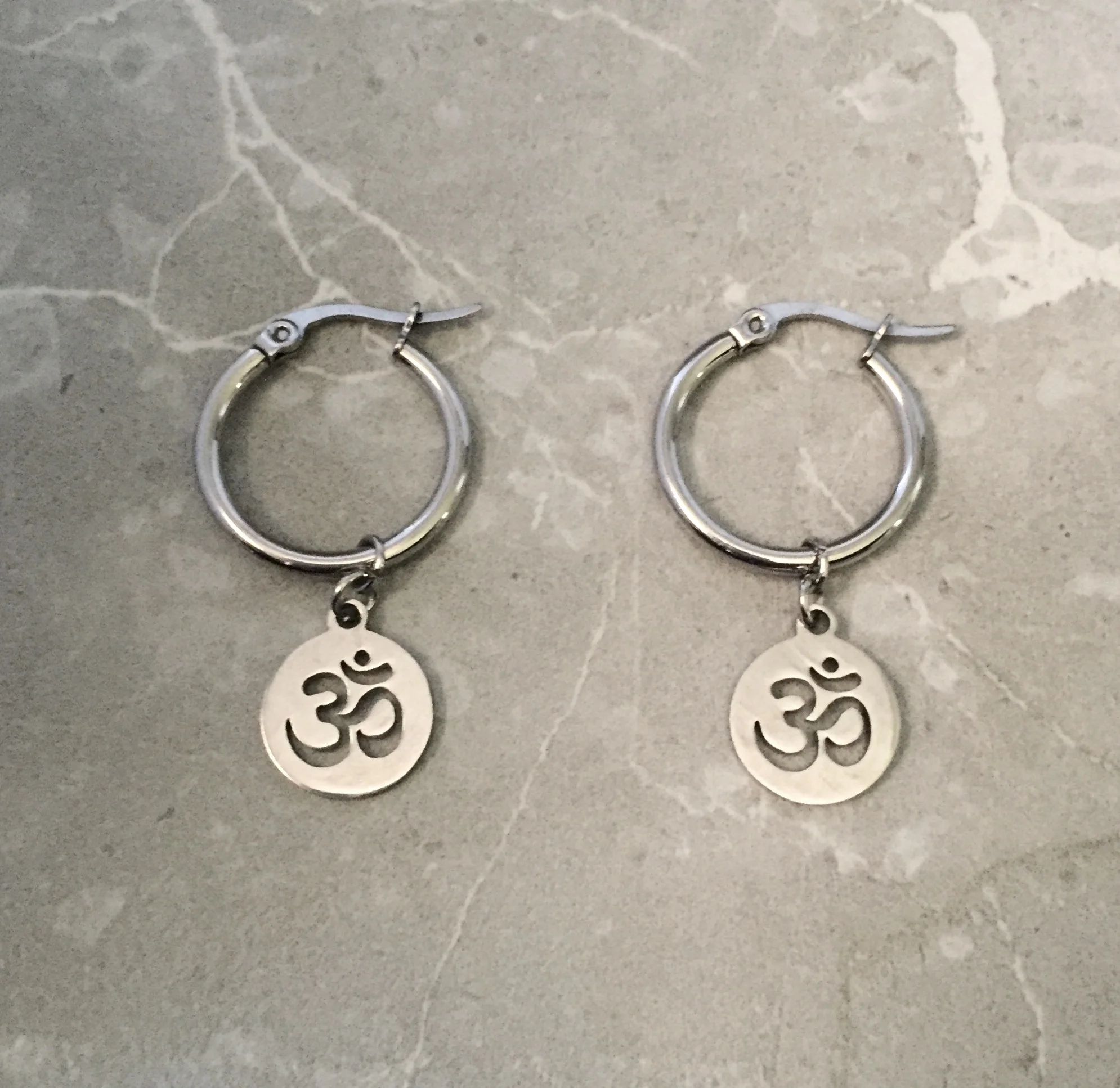 OM earrings