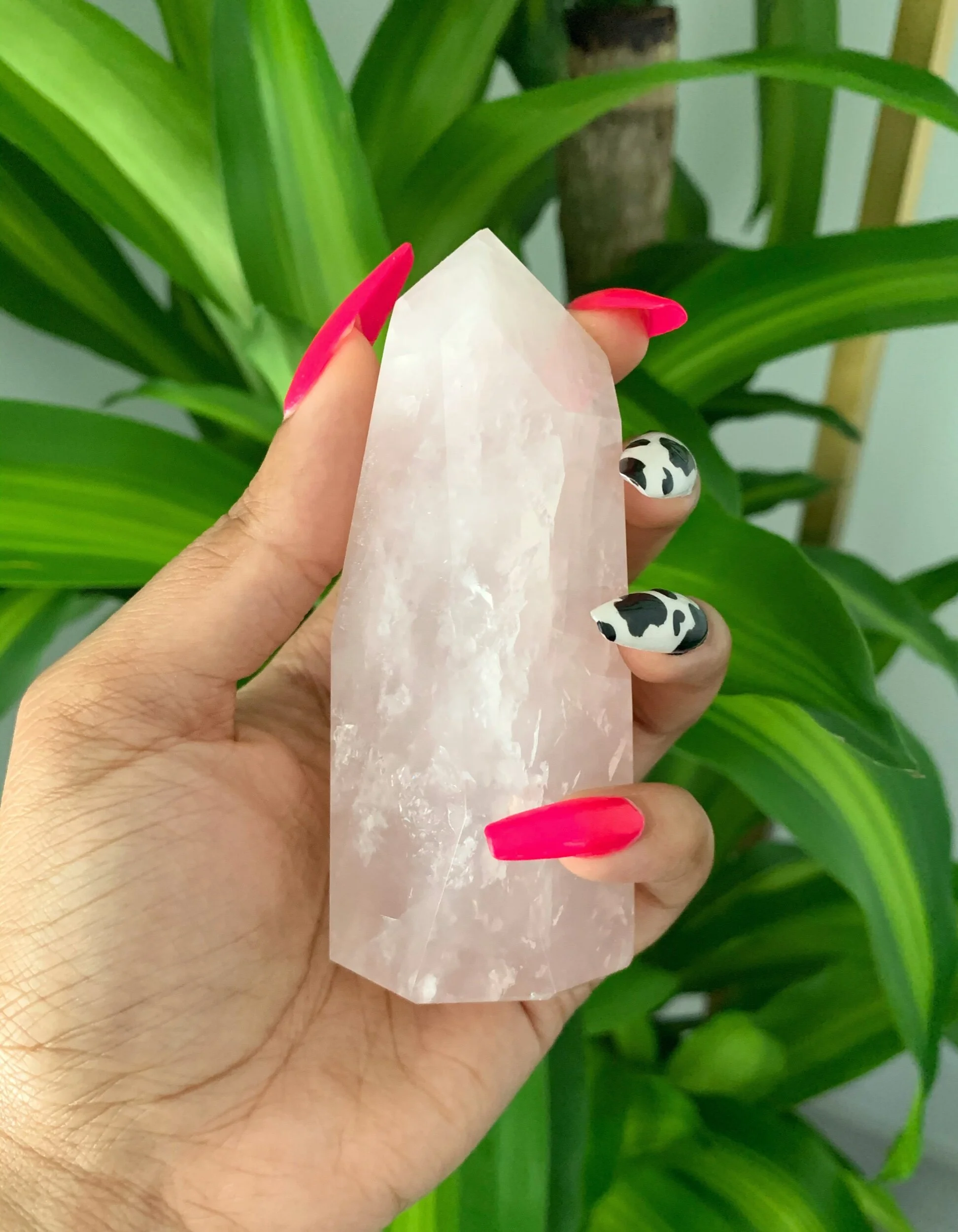 Rose Quartz Tower — GoddessLuxe Jewelry