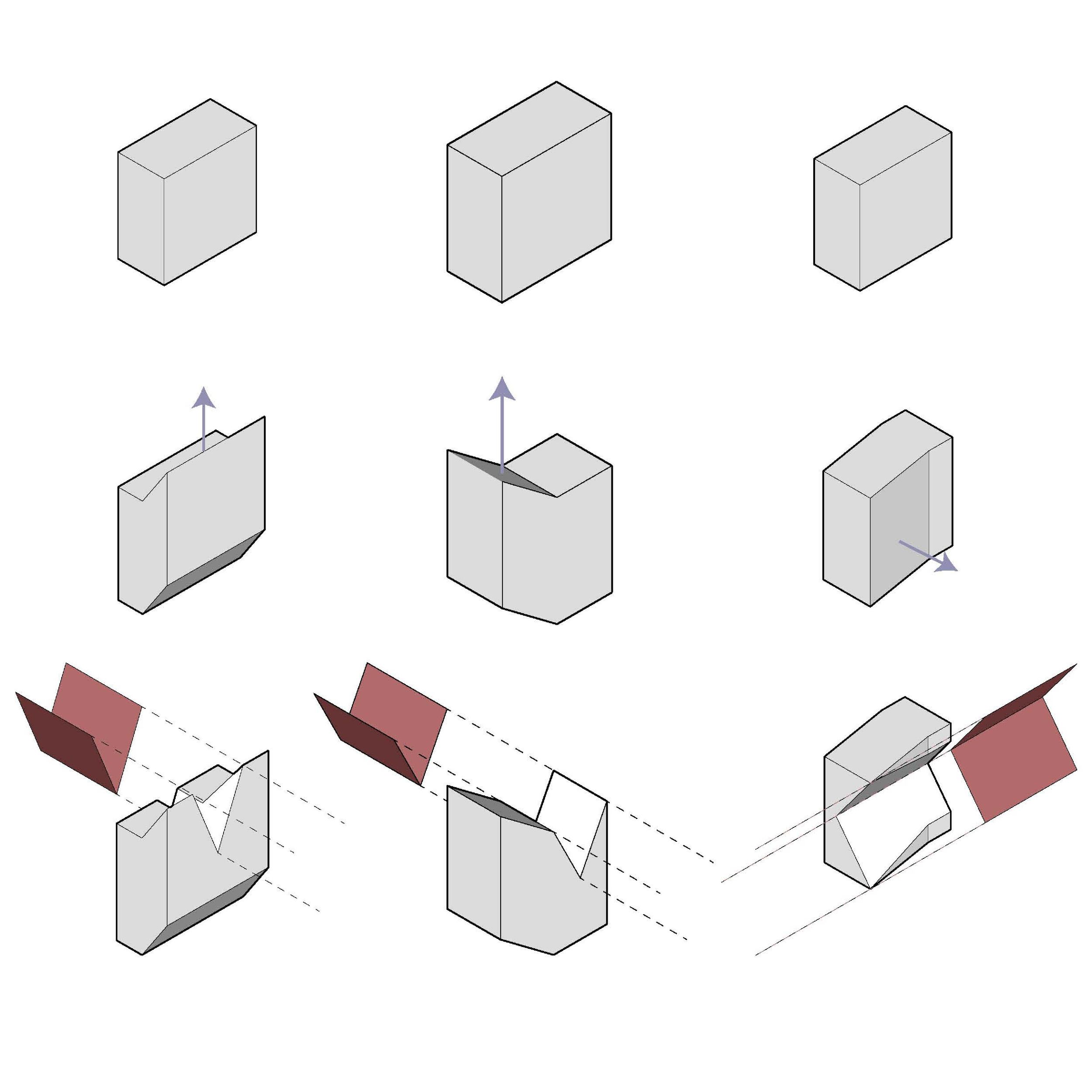 Variations on sequential operations || SketchUp, Illustrator