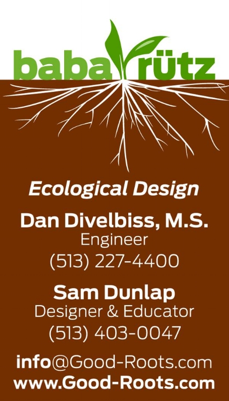 Baba Rütz business card.