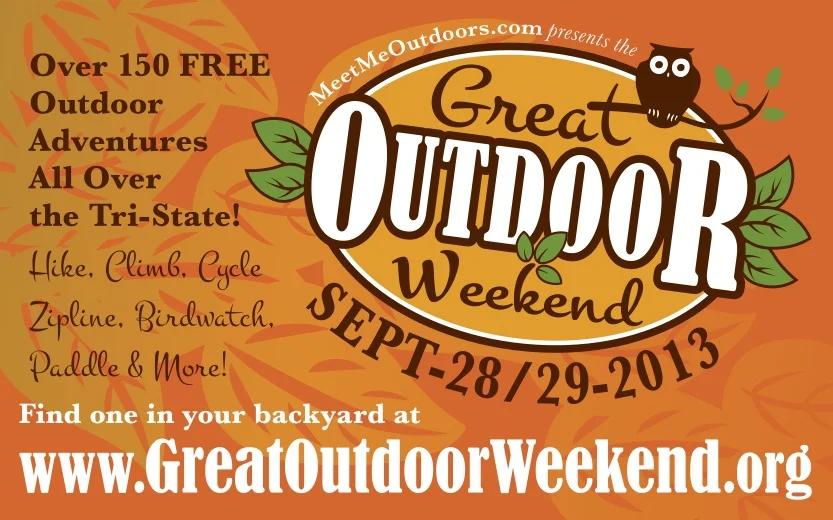 Great Outdoor Weekend web ad, e-blast format.