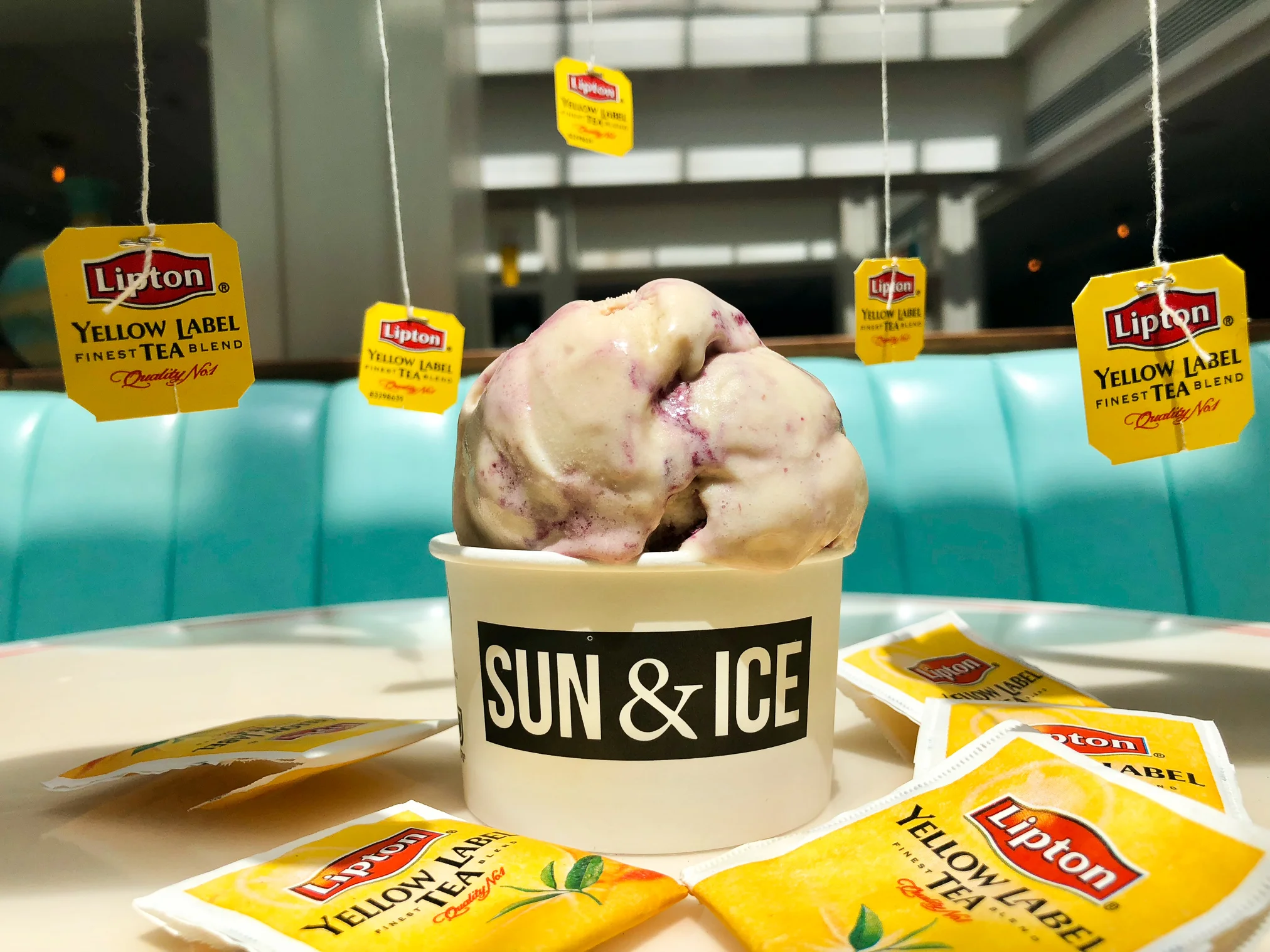 BAHAMIAN TEA & BREAD - A flavour stepped in Bahamian tradition that includes Lipton Tea, Croissants with Blackberry & Pineapple Jam.