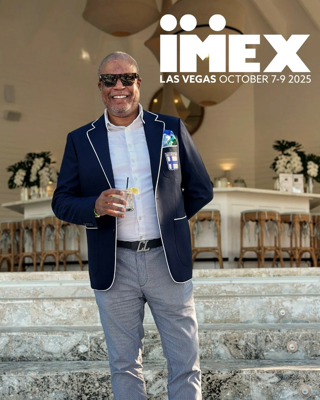 Rolling into Vegas next week&hellip; Bahamian style. 🇧🇸🌴

Charles and Lio are gearing up and heading to #IMEXAmerica &mdash;and they&rsquo;re bringing that signature Cacique spark.

With 27 years at the forefront of incentive travel, events, confe