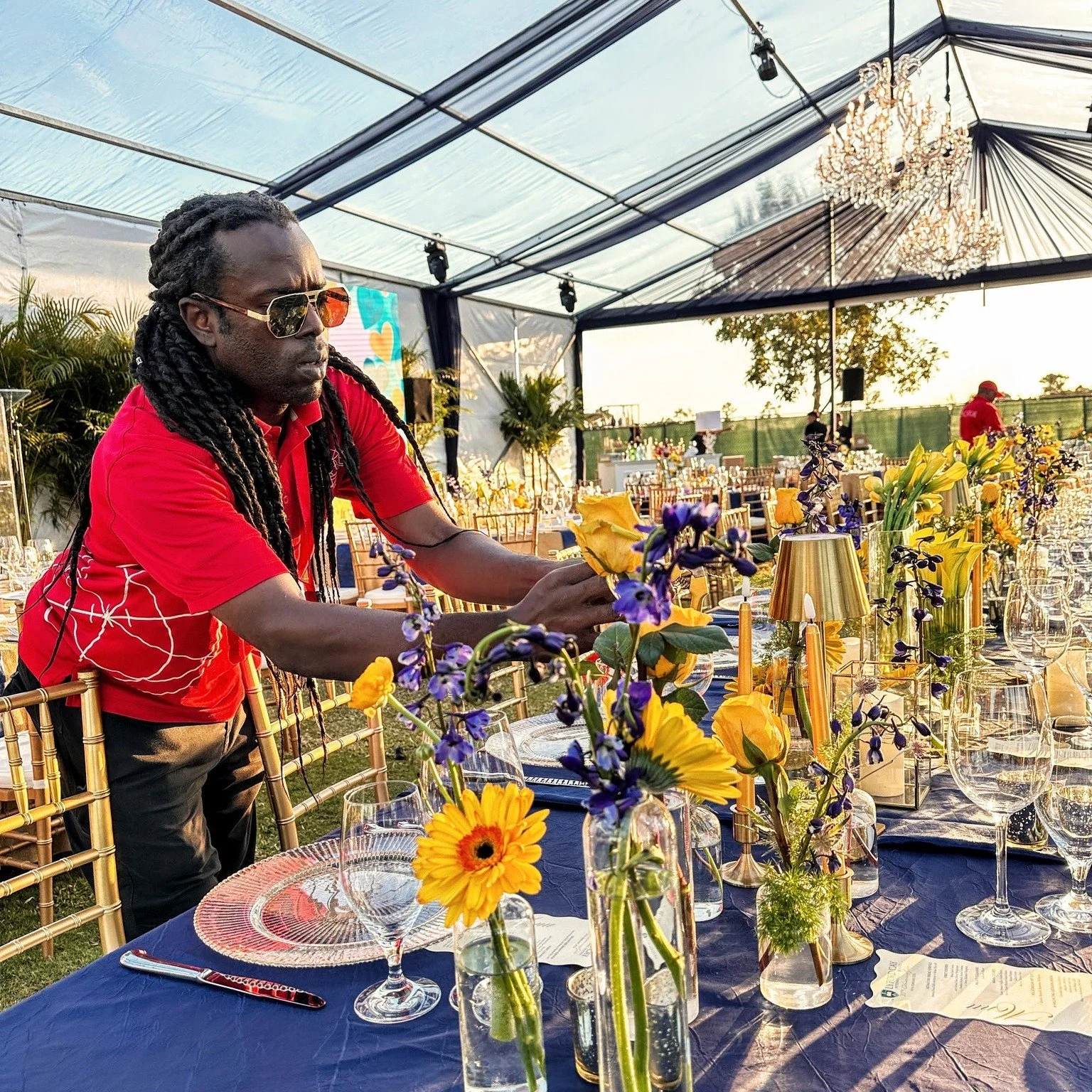 There is no greater work than when creativity serves something bigger than the event itself.

Behind every transformed space, every detail, every moment of atmosphere &mdash; is a team committed to the purpose behind it.

For more than a decade, it h