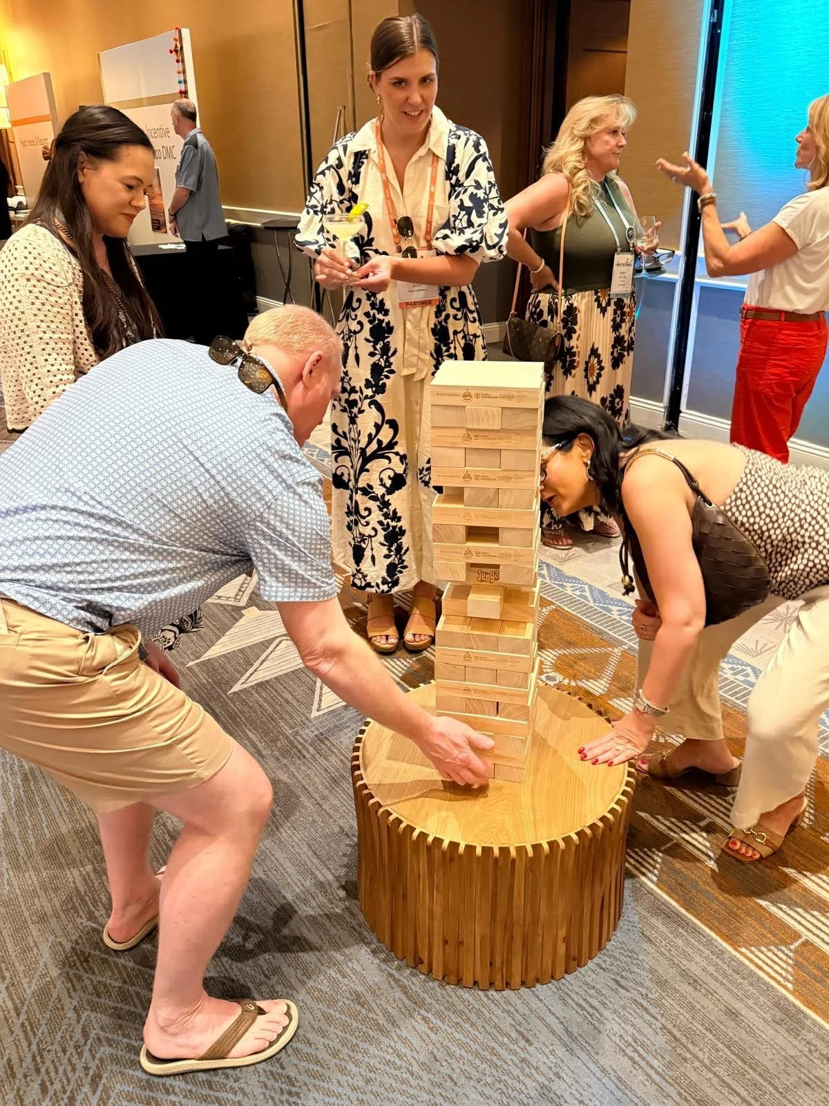 Building connections should never feel boring.

At the 2026 IRF Invitational in Scottsdale, our sister company @eventsdesignatsea helped bring a giant Jenga activation to life with @silverseacruises, @royalcaribbean, and @3dcruisepartners.

Bold. Pla