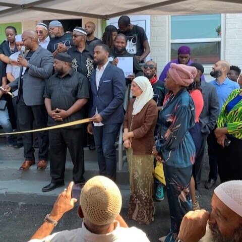SEPTEMBER 2019 RIBBON CUTTING CEREMONY, CELEBRATING THE IMAN COHORT AND THEIR NEWEST PROJECT.