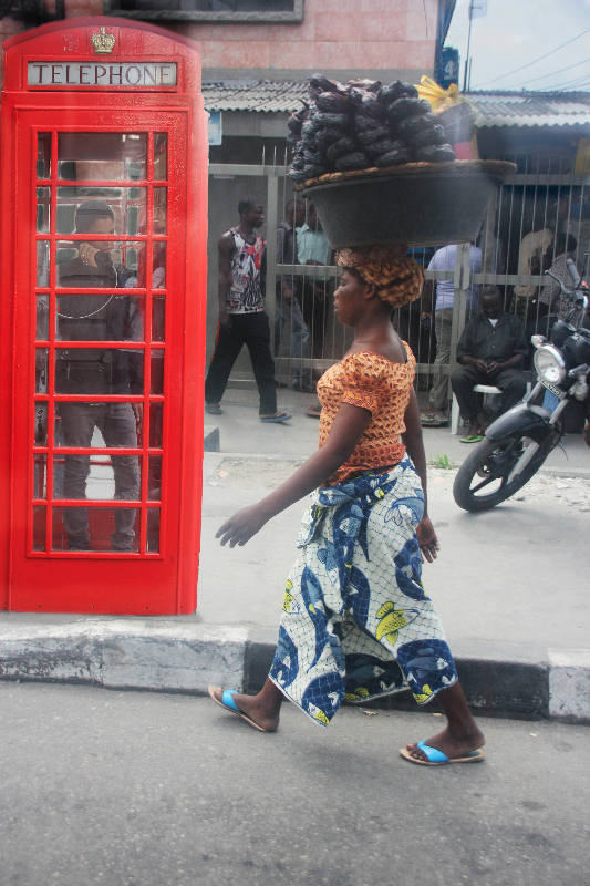 Has The Iconic British Red Telephone Box Always Been On Awolowo Road In Lagos?