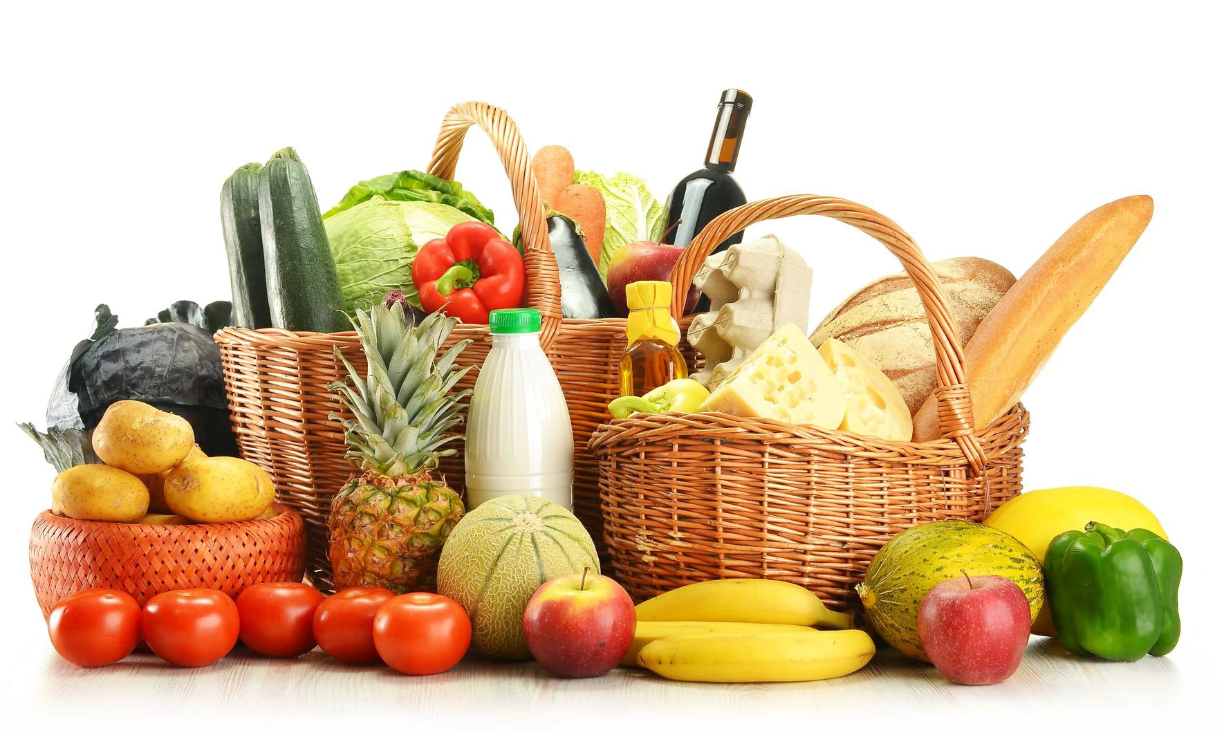 Prepare con anticipación los ingredientes para el menú de la semana.