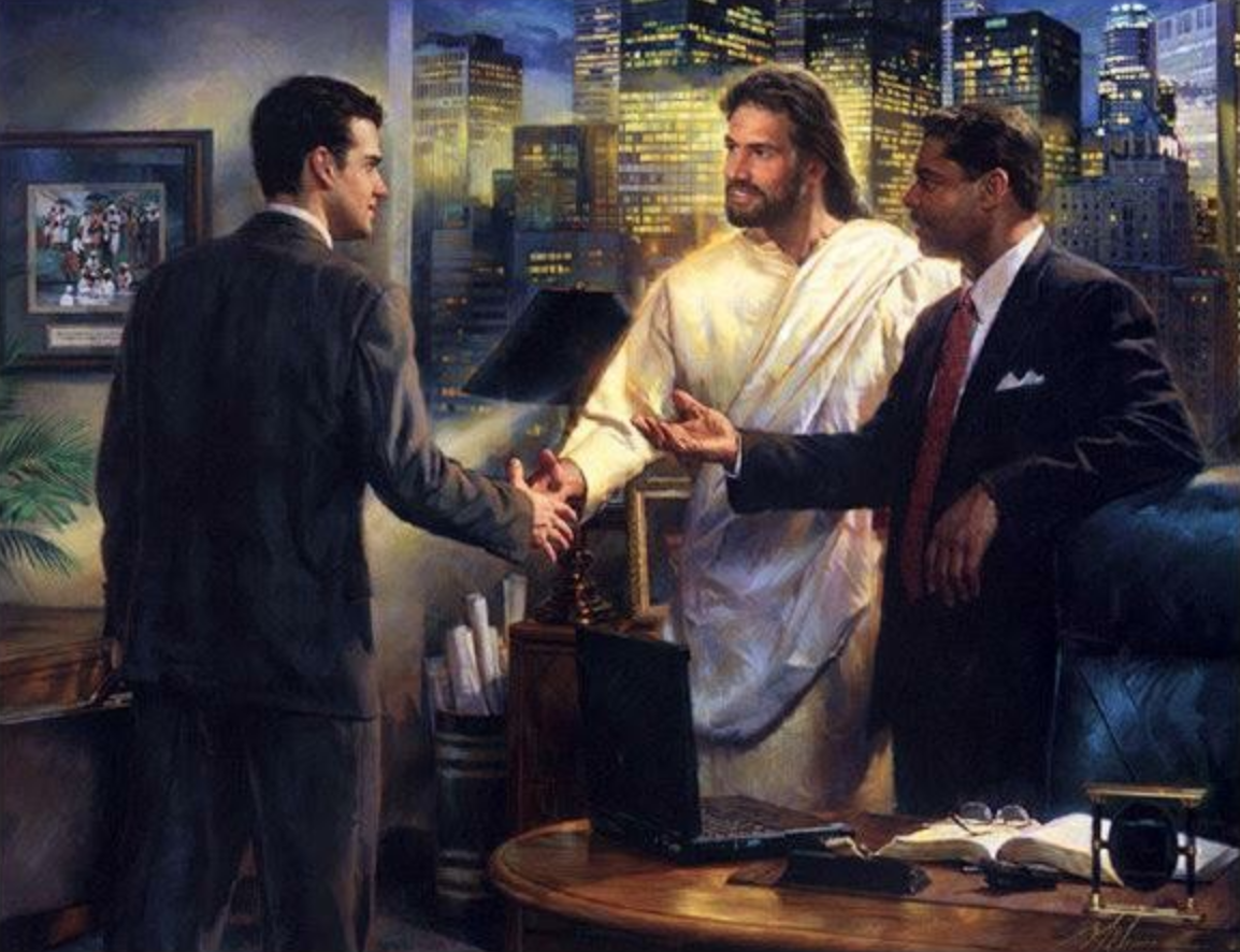 Executive Jesus? Yeah, probably not…unless one of these fellows is about to do some extreme redistribution of wealth.