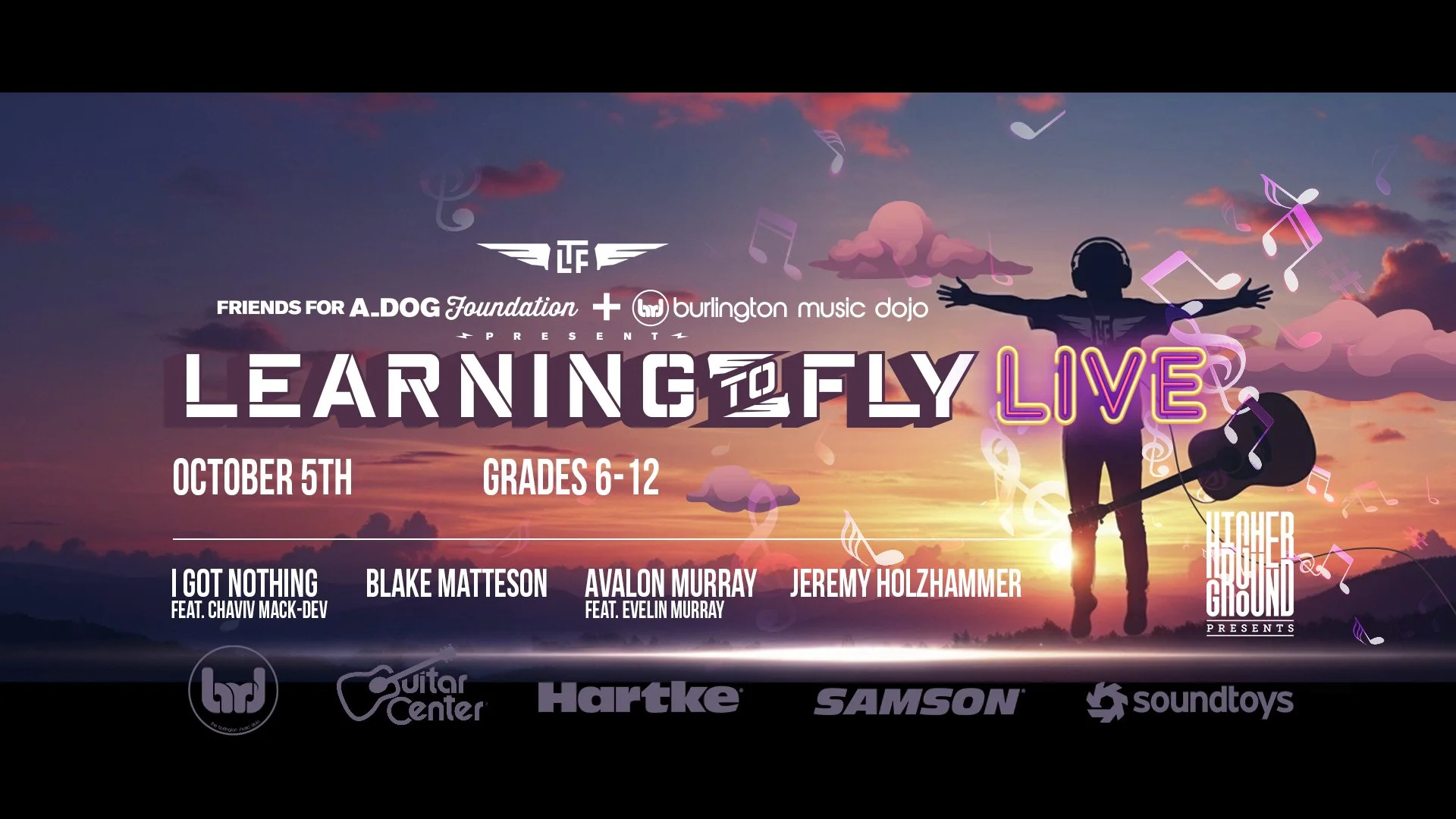 LEARNING TO FLY **LIVE** (2025) Student-Spotlight Showcase