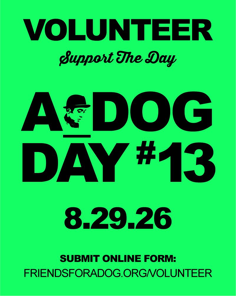A Dog Day #13 volunteer