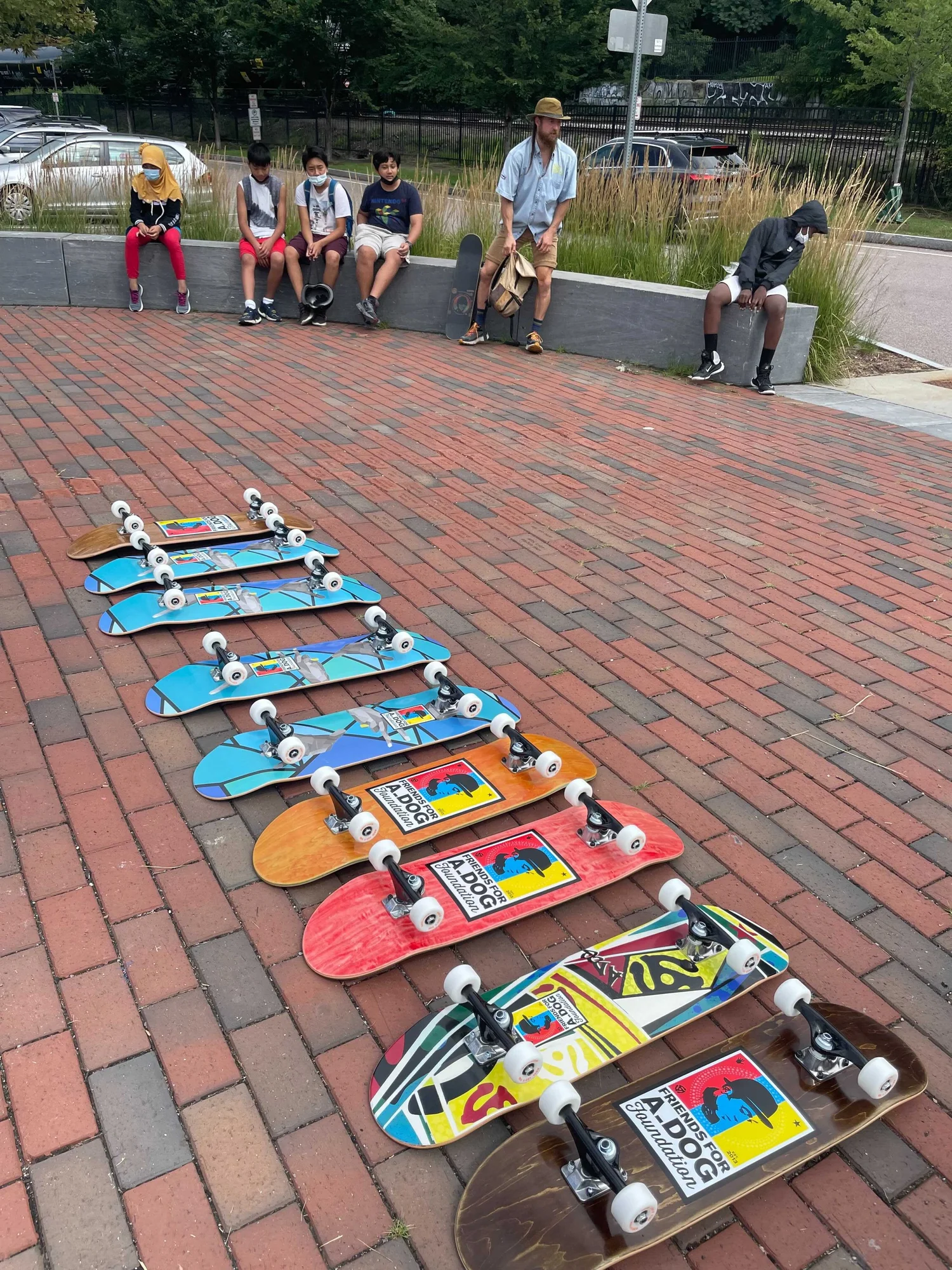 Friends For A_Dog Roll with It skate session