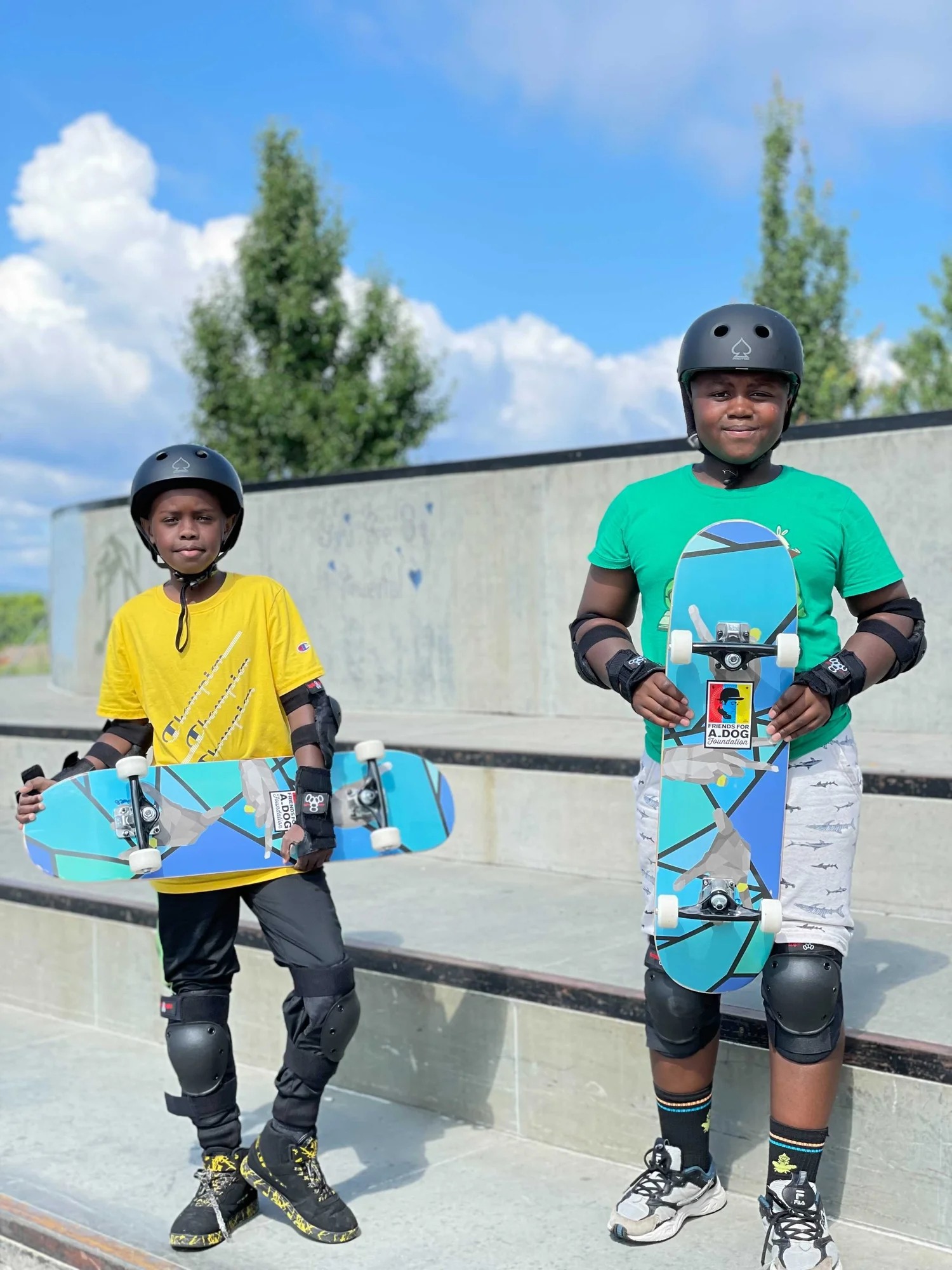 Roll with It skateboarding program