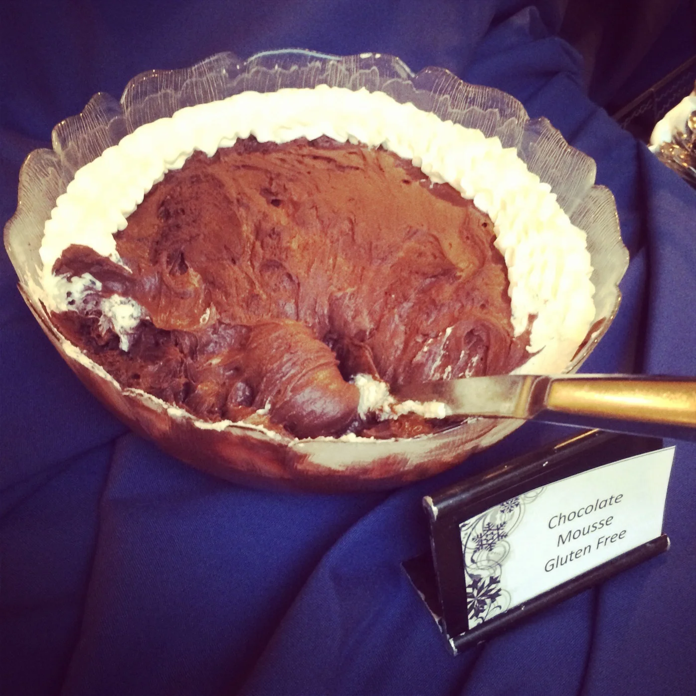 When pudding pisses you off you should know that you're really in a bad place.