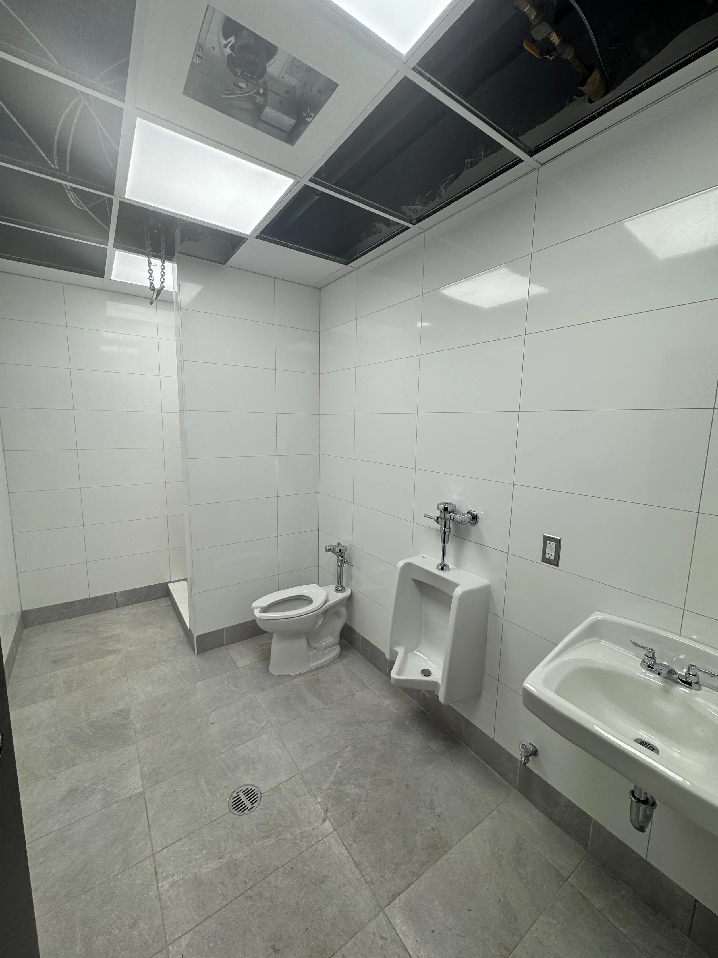 Commercial bathroom in Germantown