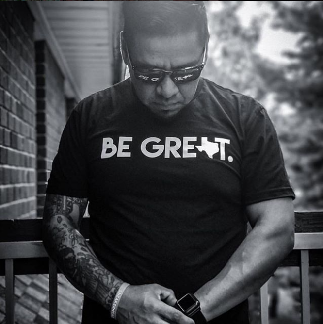 #BeGreat Gear supports Hurricane Harvey victims by selling Be Great Texas shirts. Click here to learn more.