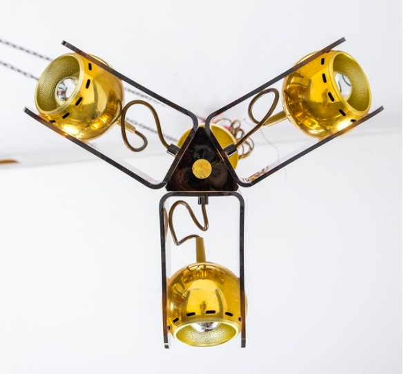 Eclectic Antique Lighting Showroom