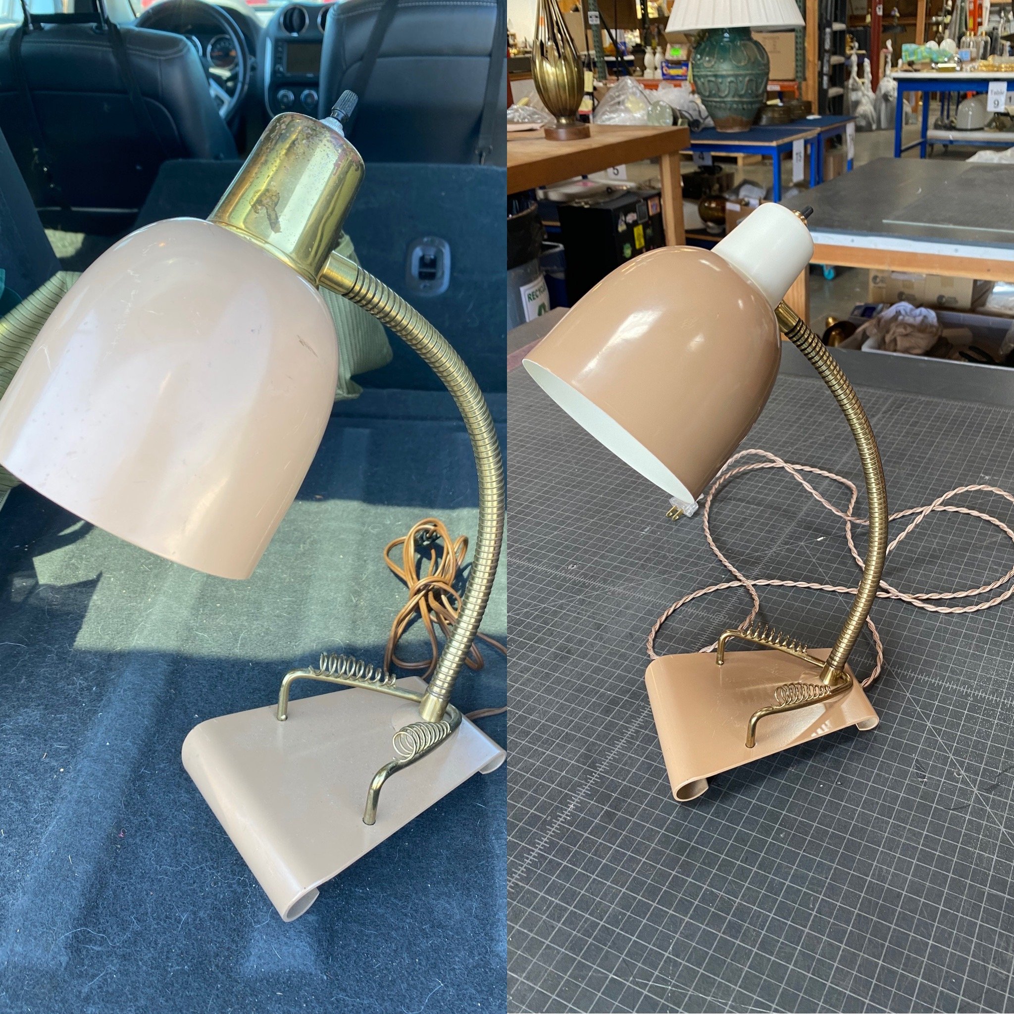 Vintage Lamp Rewire