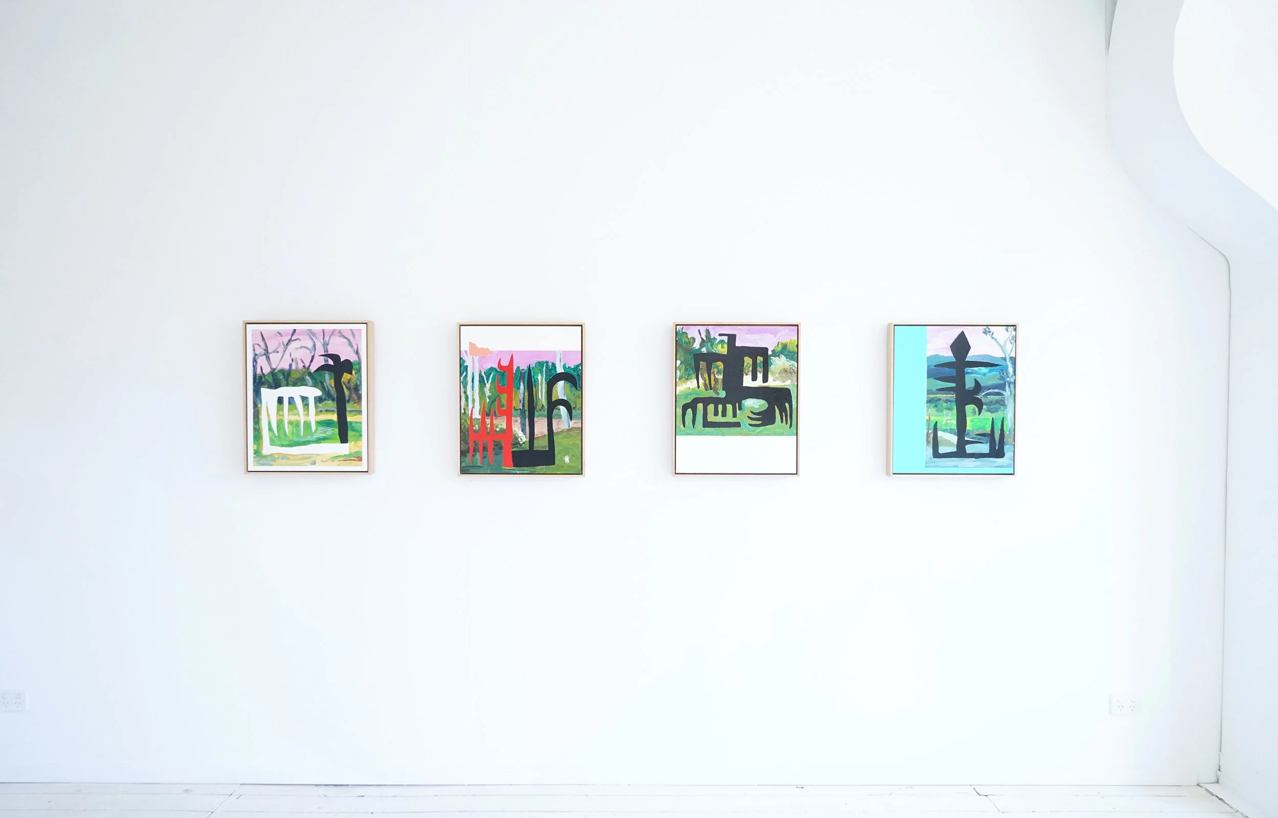 Installation view Discover Gippsland! January 26th - February 10th, 2017 Seventh Gallery, 155 Gertrude Street, Fitzroy, Victoria, 3065 Australia 