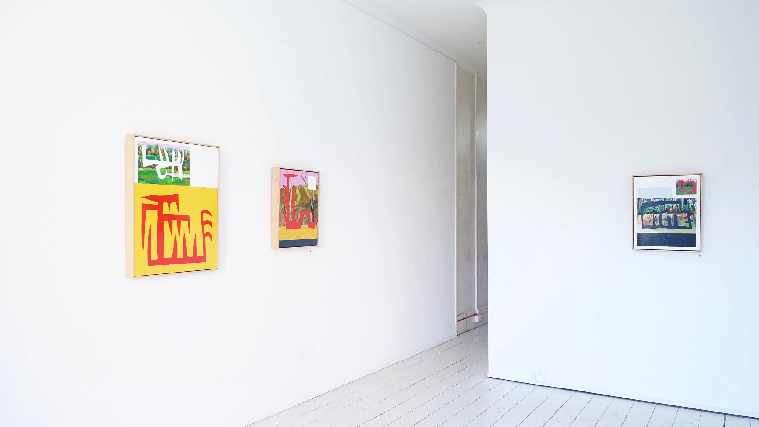 Installation view Discover Gippsland! January 26th - February 10th, 2017 Seventh Gallery, 155 Gertrude Street, Fitzroy, Victoria, 3065 Australia 
