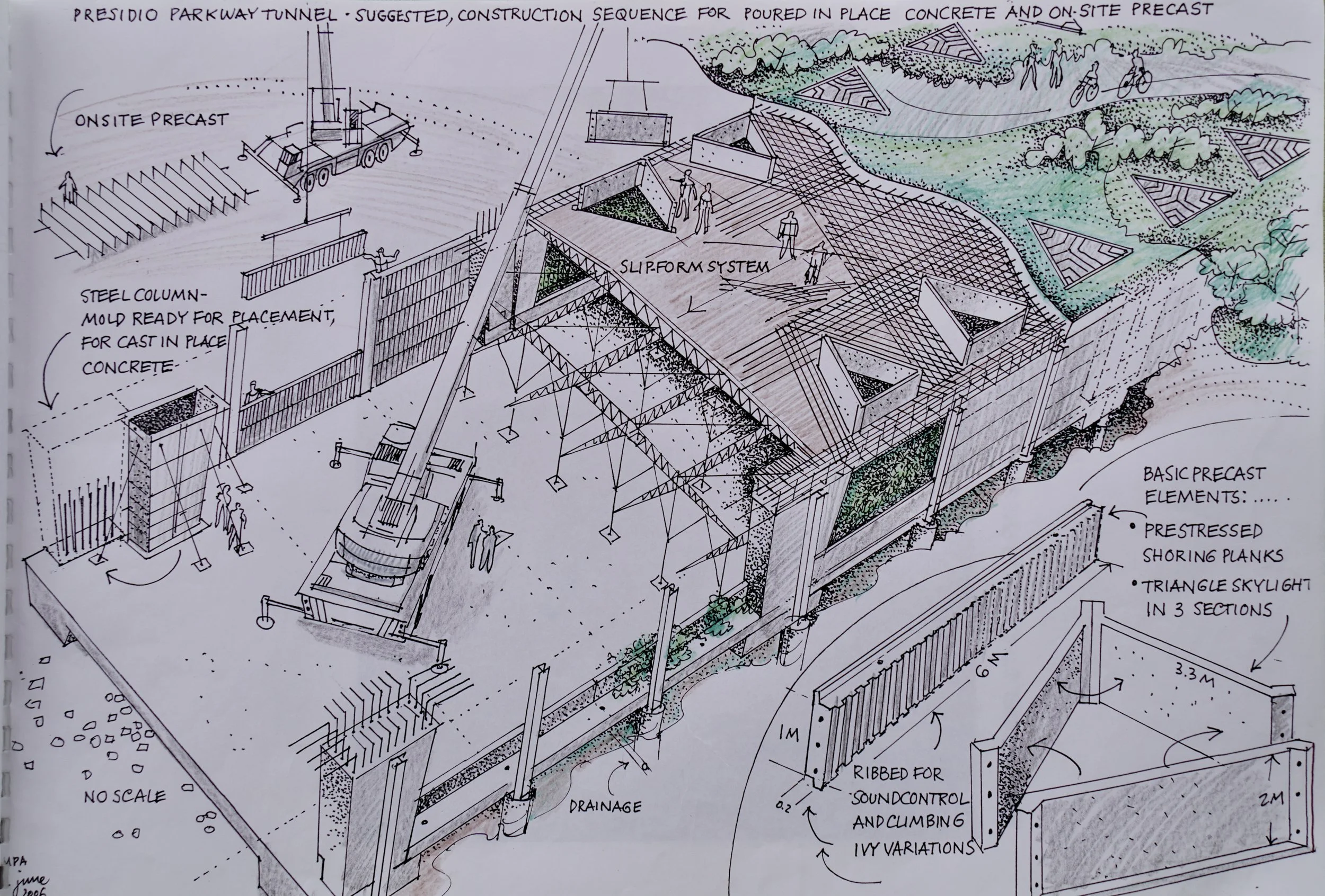 Mr. Overhoff's Orignal Sketch 2006