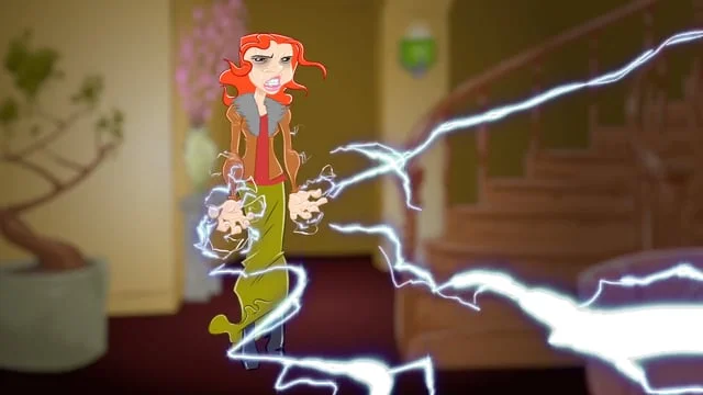   Rotoscoping ah guess you might call it. Im not great at audio so tried working with reruns to see how it all shapes up. This is Willow Vs Glory from an old Buffy episode.  