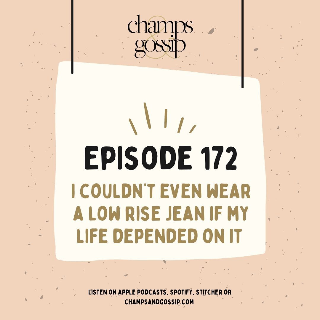 🍾🍾🍾 New episode alert 🍾🍾🍾

Low rise jeans are back. Britney Jean is pregnant. Bennifer is engaged. Over some @drinkloverboy, we dished on all of this an more. 

#champsandgossippodcast #champsandgossip #celebritygossip #popculture #bravotv #ben