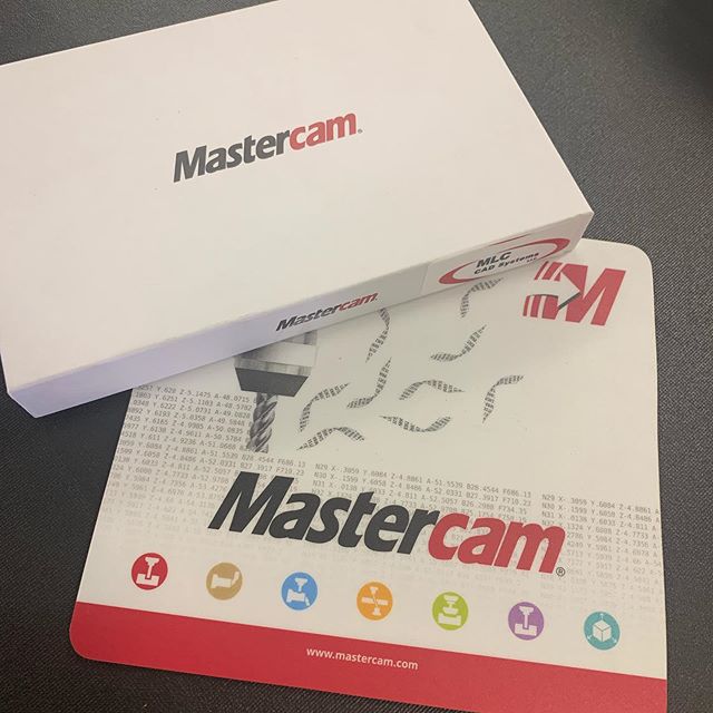 Early christmas present showed up!! #mastercam @mastercamcadcam