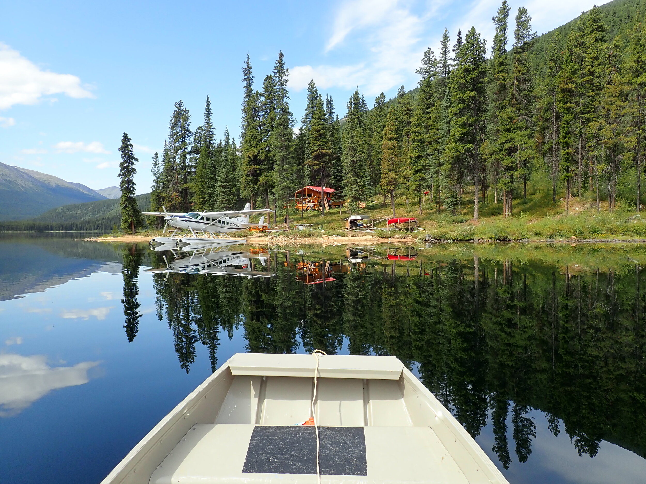 Frog River cabin view.JPG