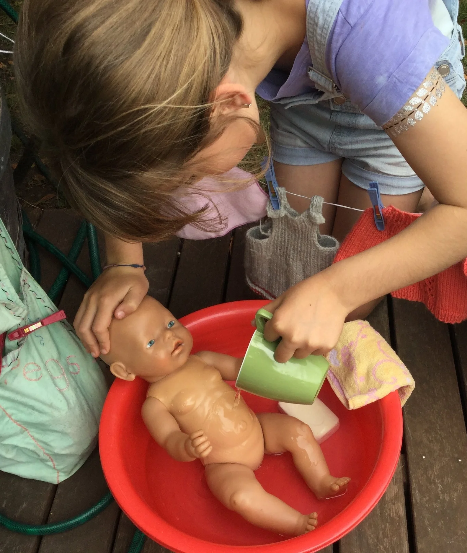 Finding a shady nook