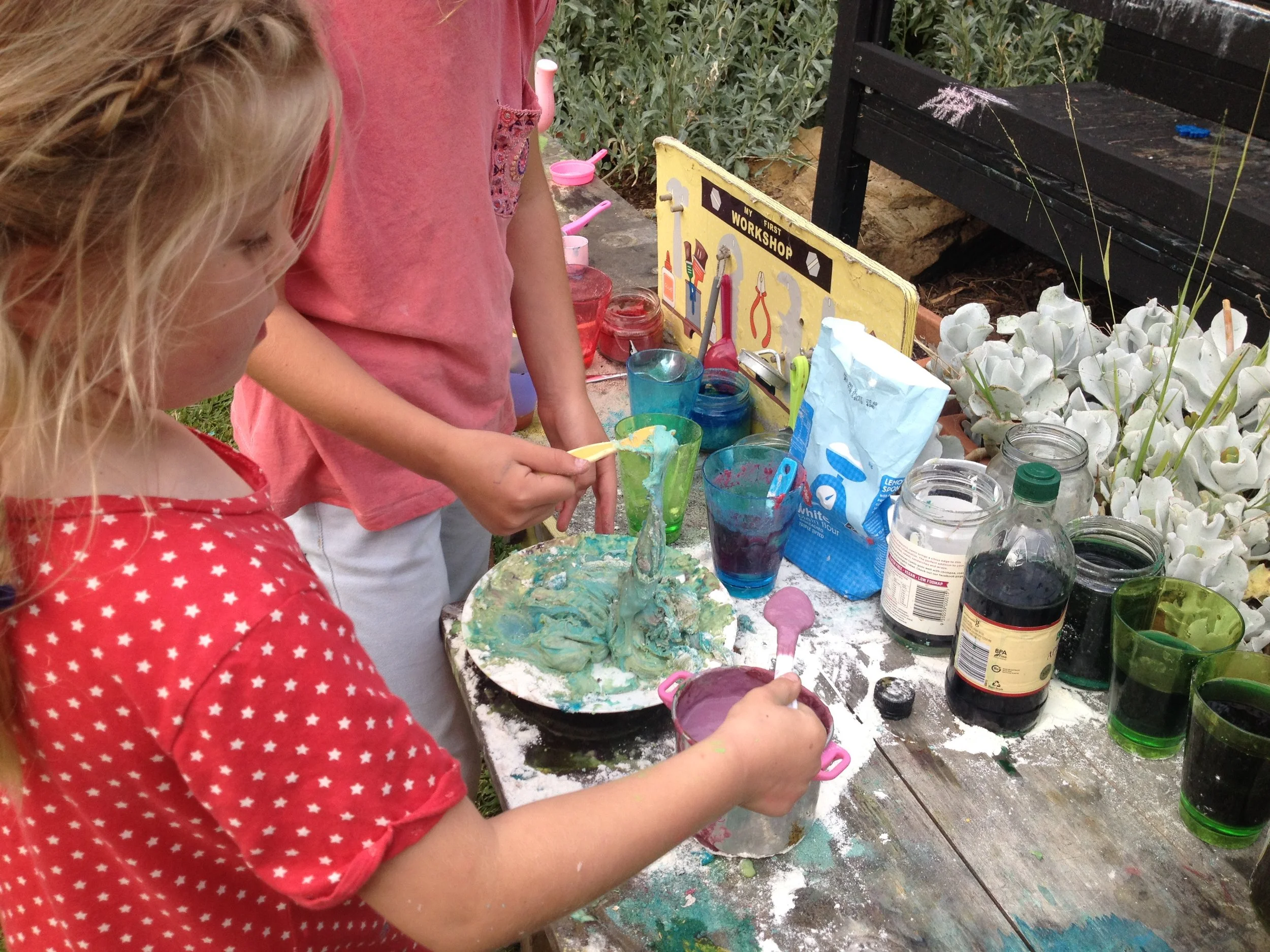 A magic recipe for messy fun