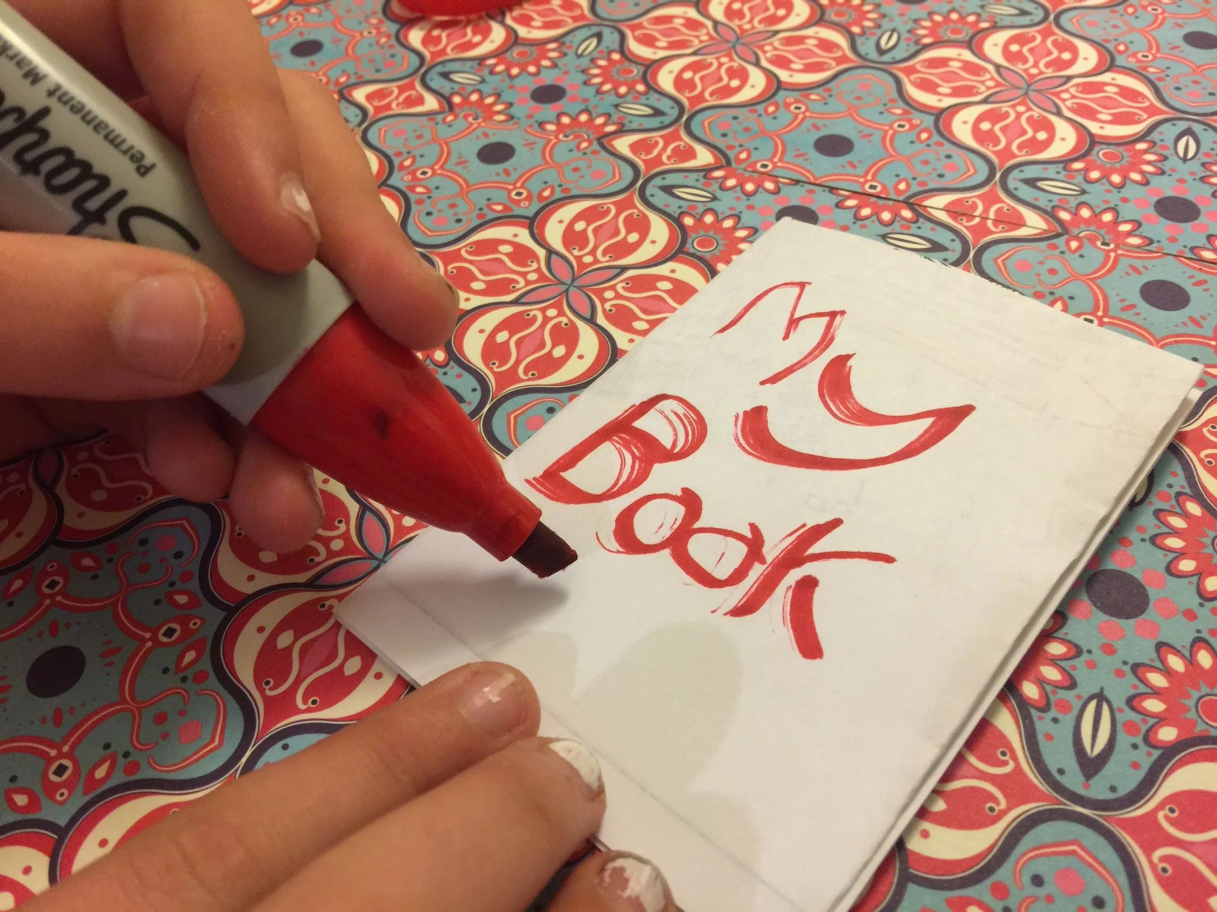 Mini books for small fingers