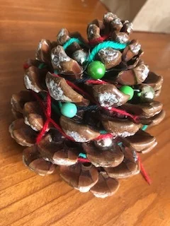 Pinecone Christmas Trees