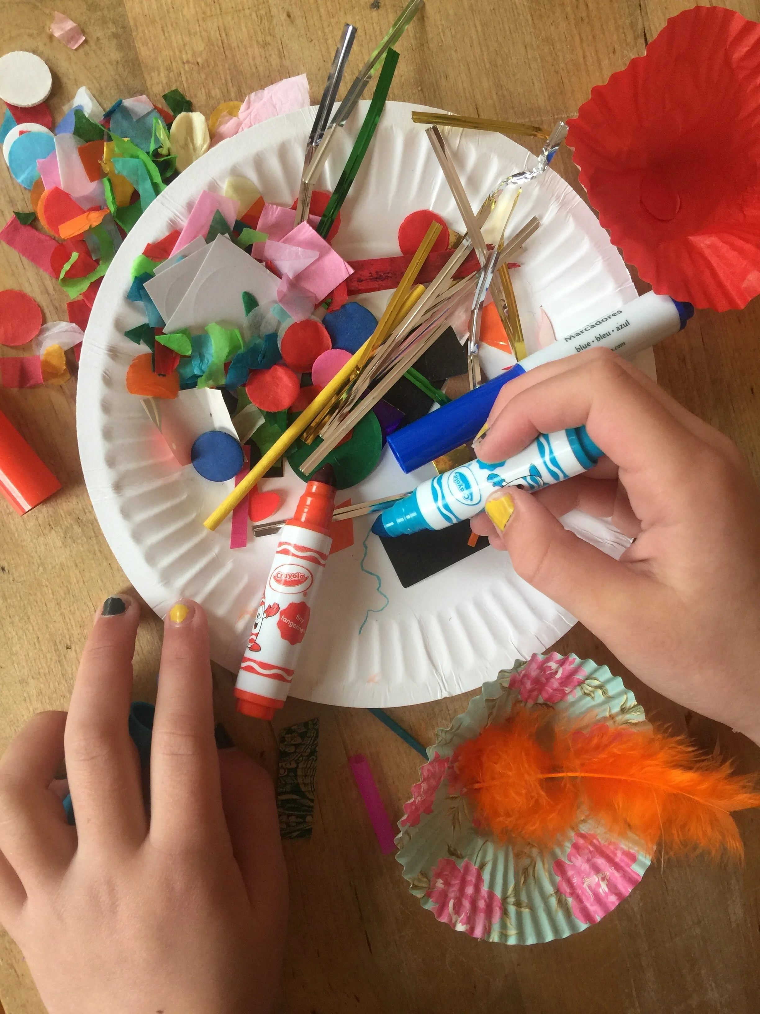 Creativity on a plate! — little bluebirds