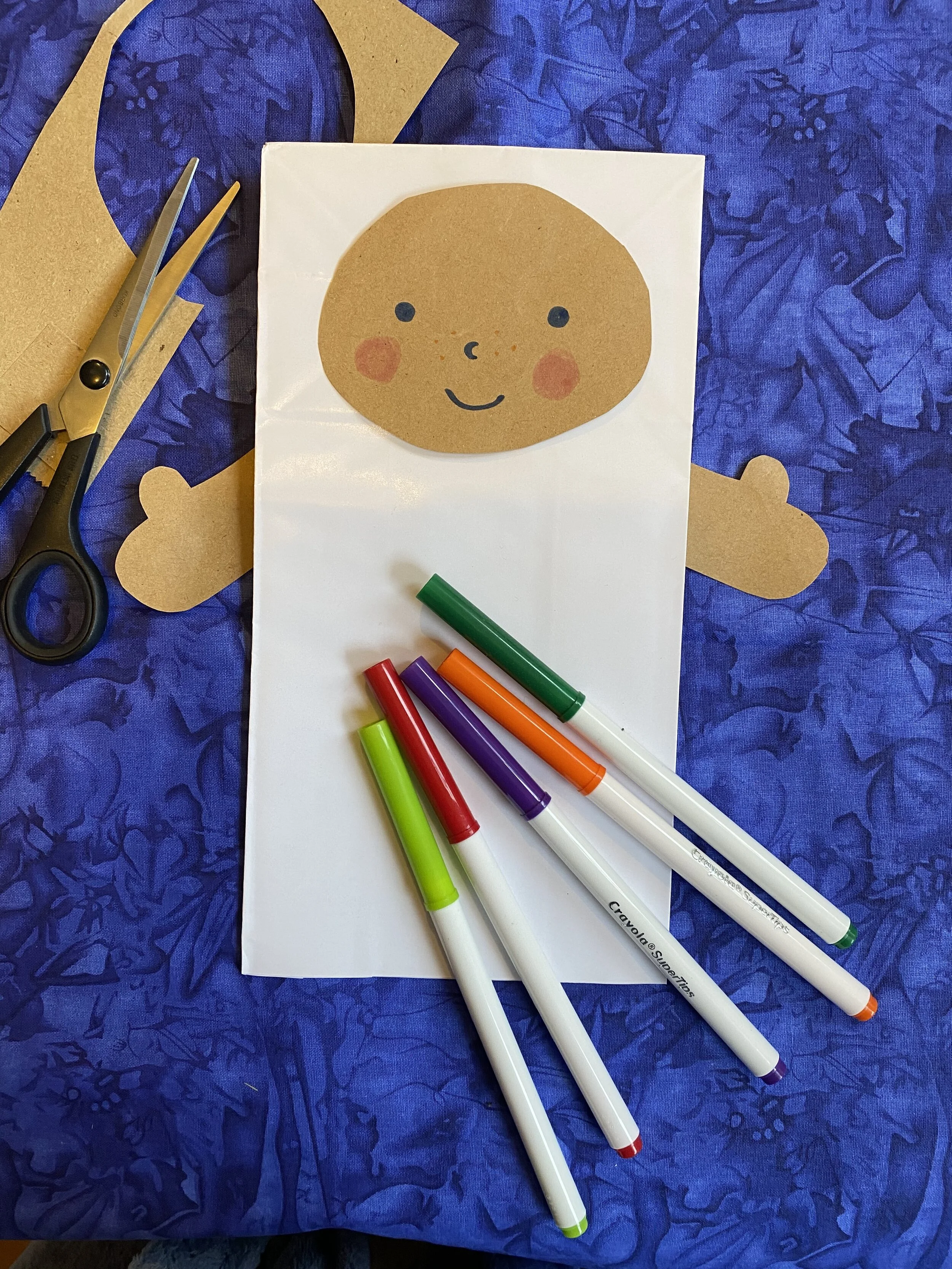 Student Paper Puppet Simple Paper Puppet