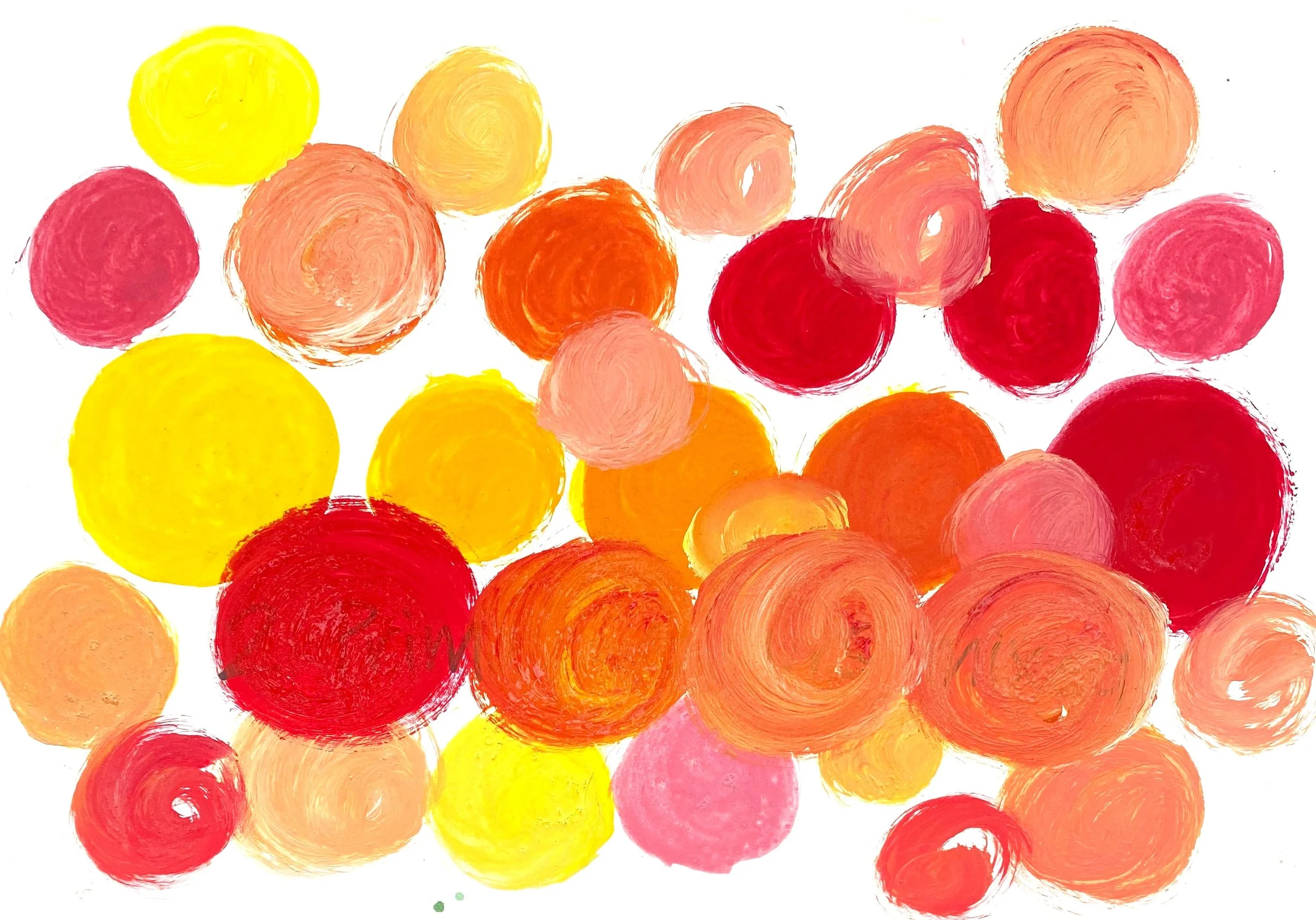 Colour mix tricks — little bluebirds