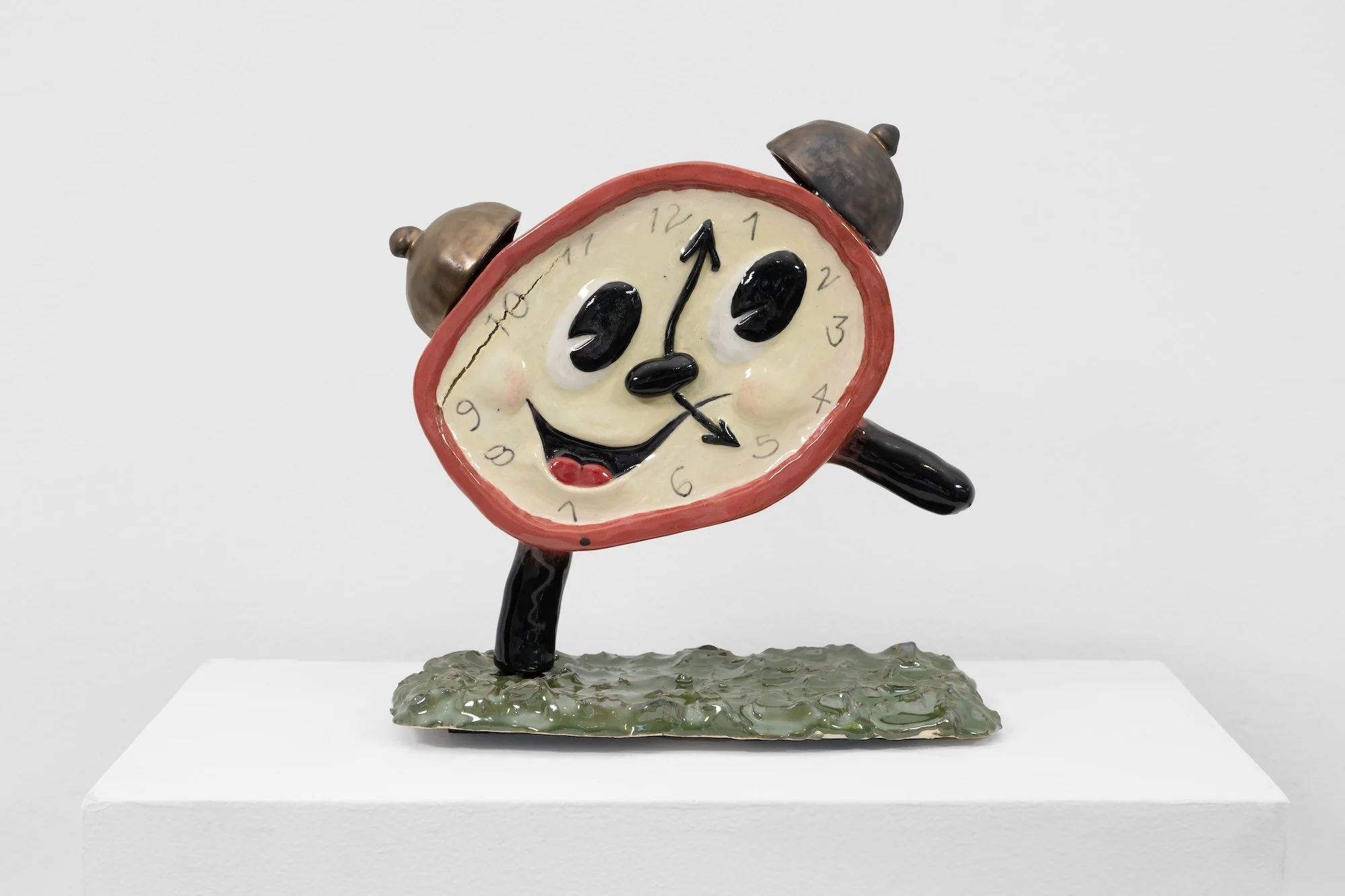   Friend or Foe , glazed stoneware, 11.5×11×5.5in 