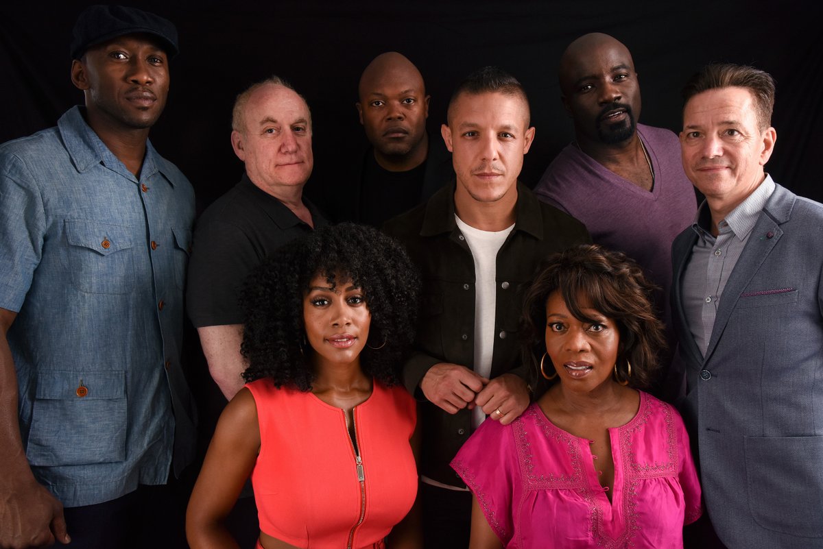 The cast at San Diego Comic Con. 