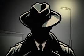 The shady assassin character.