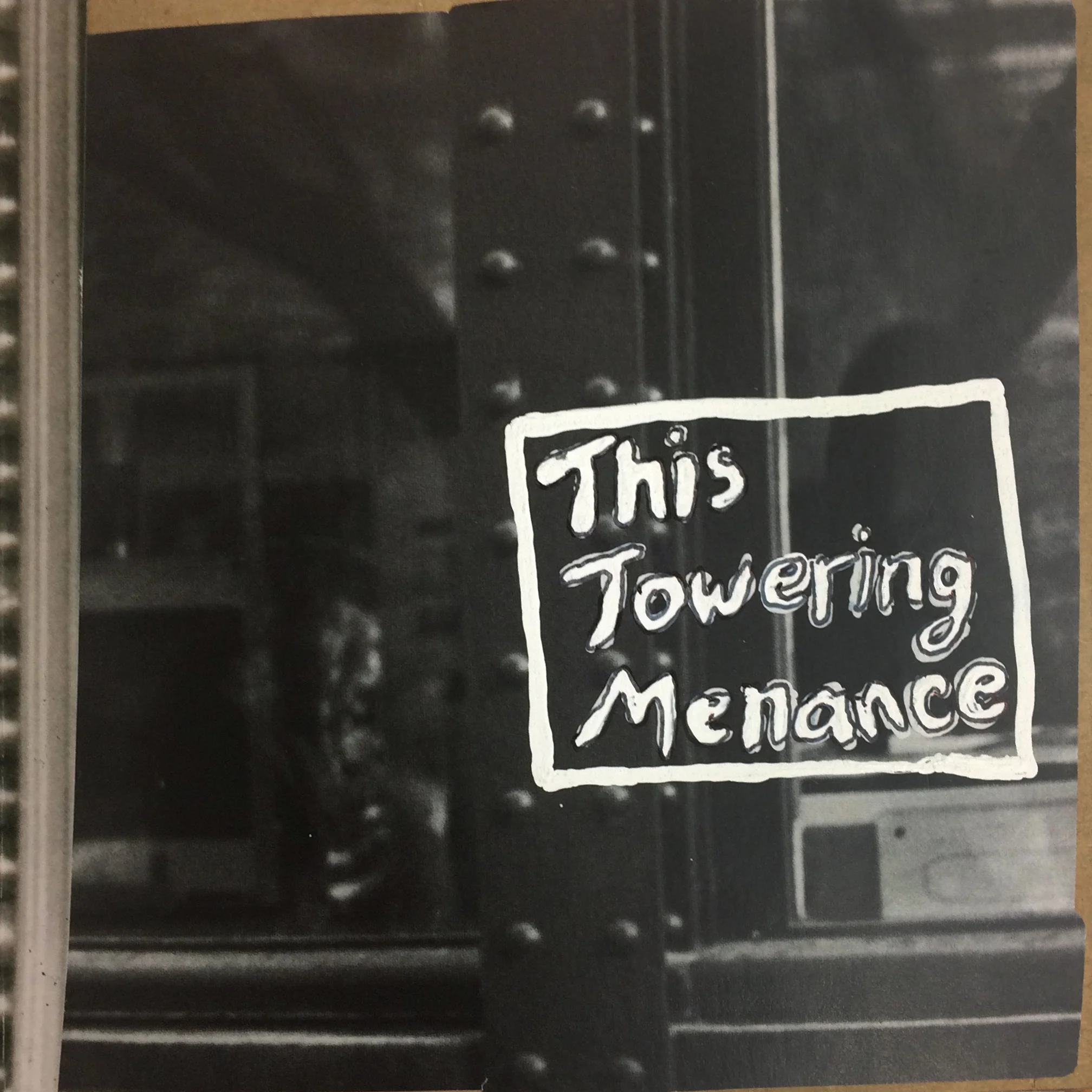"This Towering Menance" cover art - jacob version