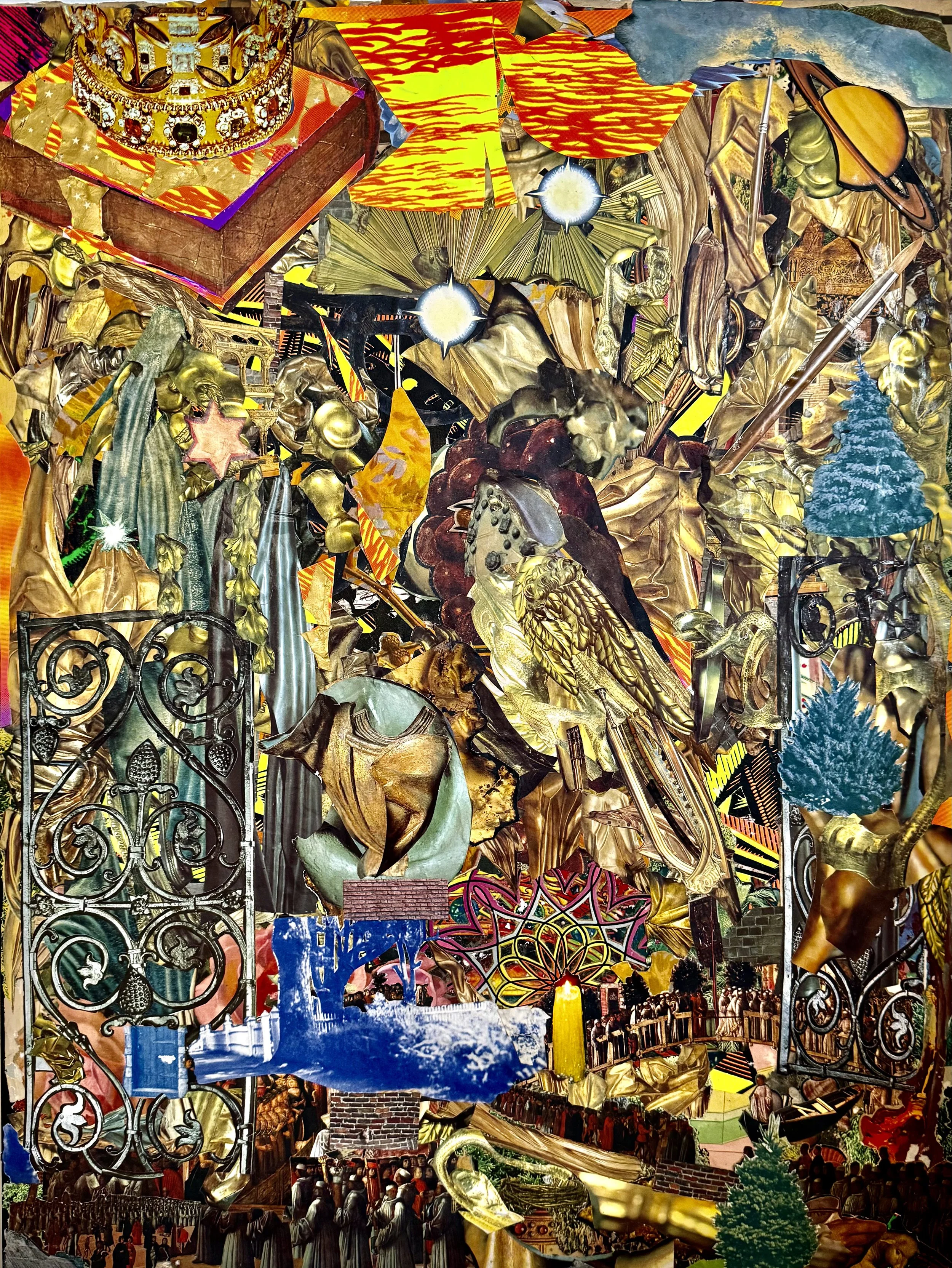 Golden Bird
28 ½ x 21