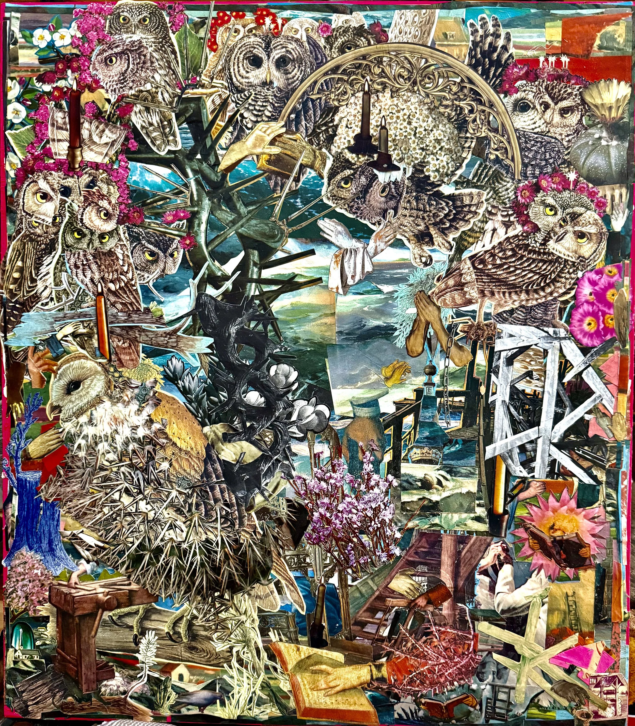 Owl at Dusk
23 x 20
